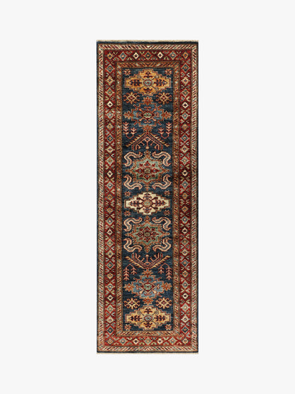 Supreme Kazak Blue Rug 1.90m x 0.62m
