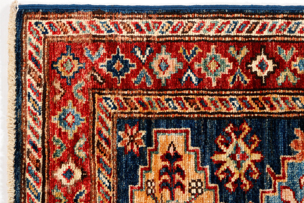 Supreme Kazak Blue Rug 1.90m x 0.62m