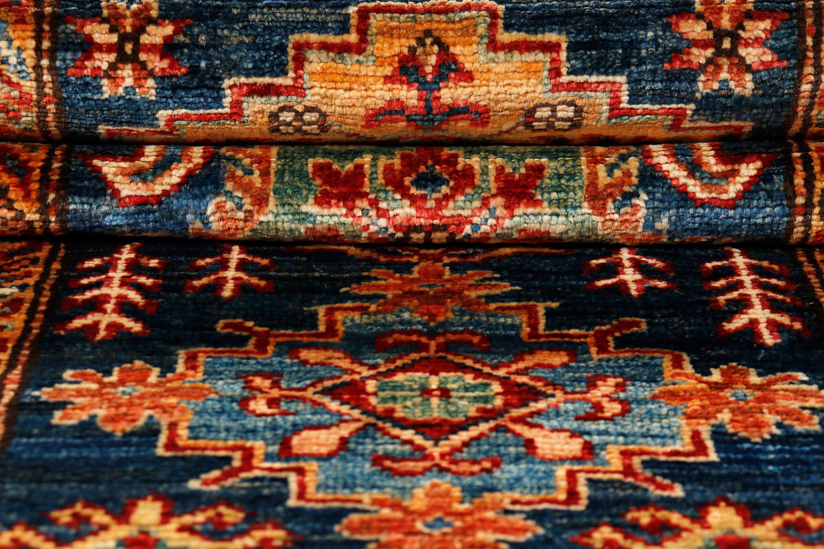 Supreme Kazak Blue Rug 1.90m x 0.62m