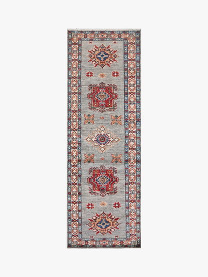 Supreme Kazak Grey Rug 1.83m x 0.60m