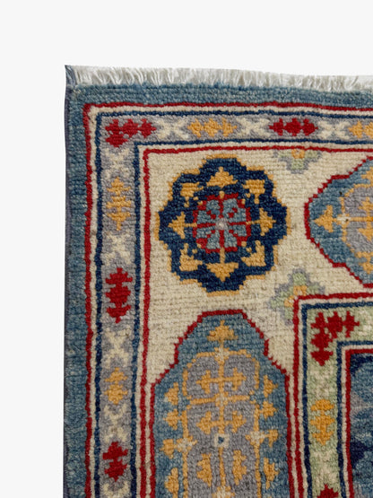 Kazak Blue Rug 1.81m x 1.24m