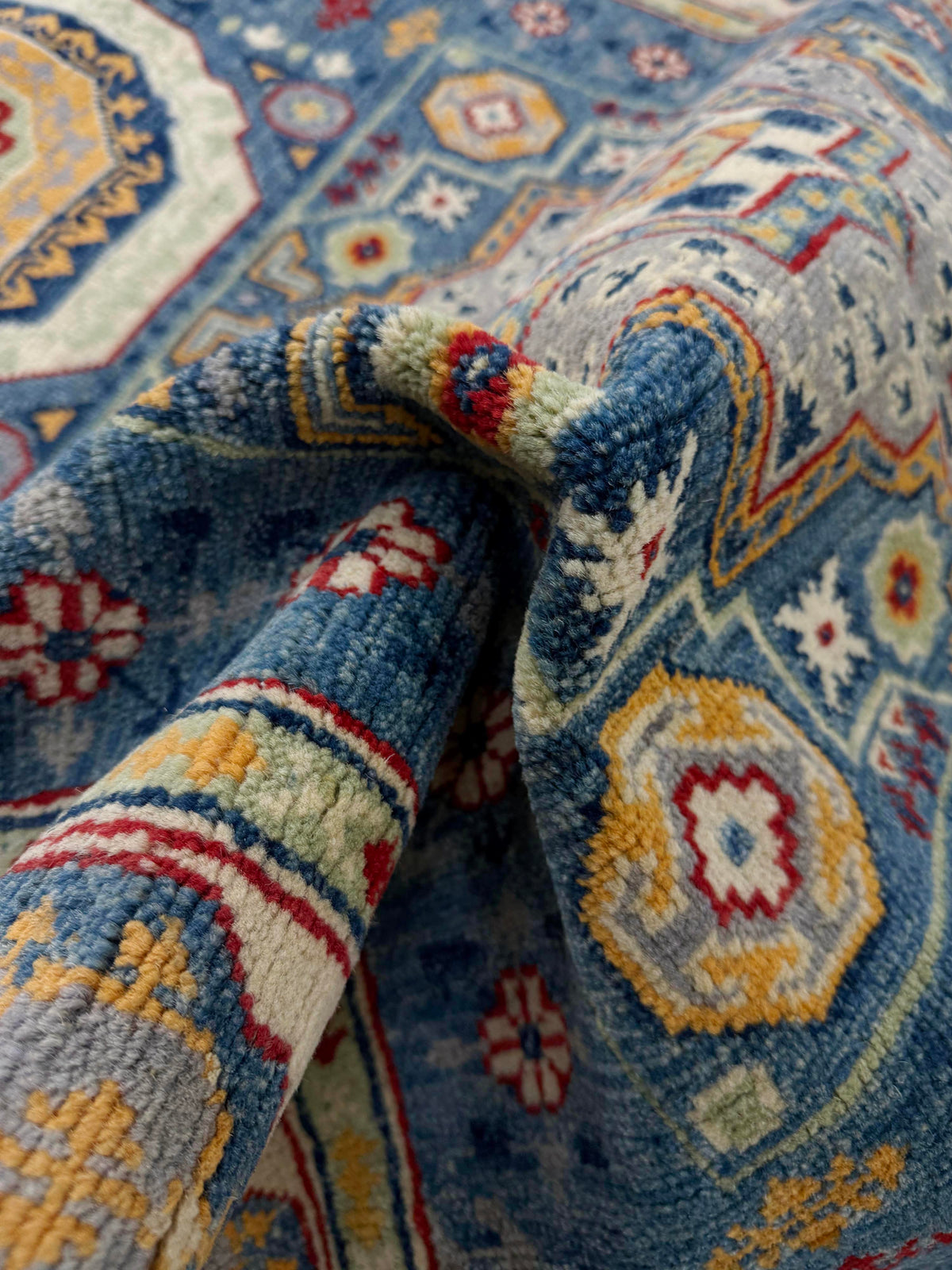 Kazak Blue Rug 1.81m x 1.24m