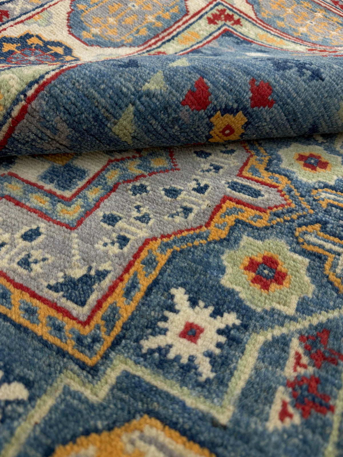Kazak Blue Rug 1.81m x 1.24m