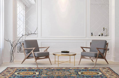Kazak Blue Rug 1.81m x 1.24m