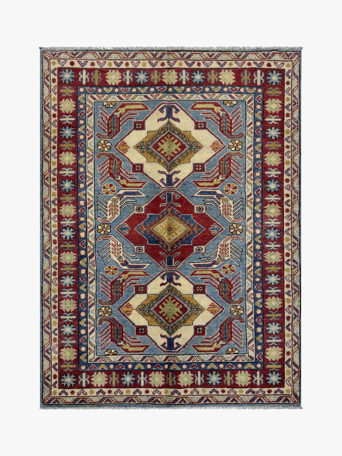 Kazak Blue Rug 1.79m x 1.20m