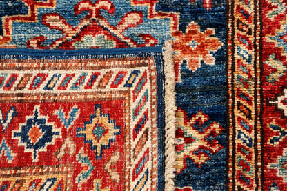 Supreme Kazak Blue Rug 1.89m x 0.61m