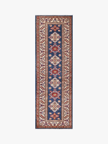 Supreme Kazak Blue Rug 1.86m x 0.58m