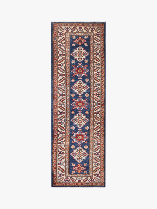 Supreme Kazak Blue Rug 1.86m x 0.58m