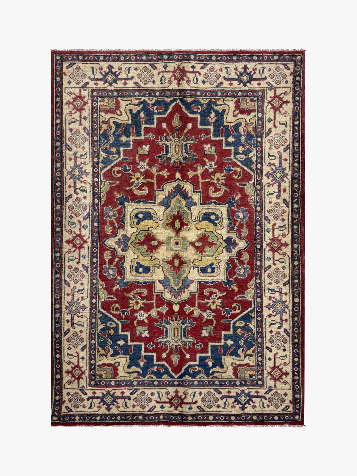 Kazak Red Rug 1.77m x 1.23m