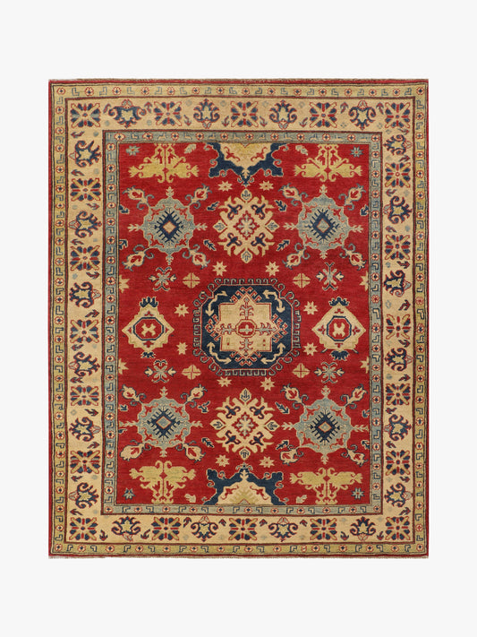 Kazak Red Rug 1.92m x 1.52m