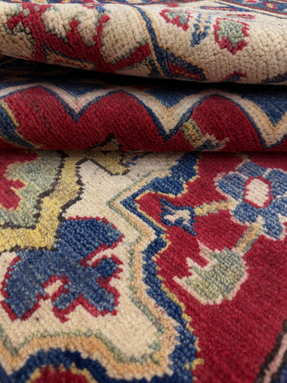 Kazak Red Rug 1.77m x 1.23m