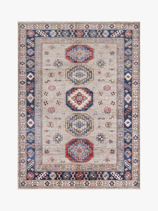 Supreme Kazak Grey Rug 2.35m x 1.74m