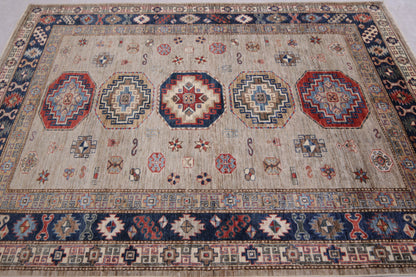Supreme Kazak Grey Rug 2.35m x 1.74m
