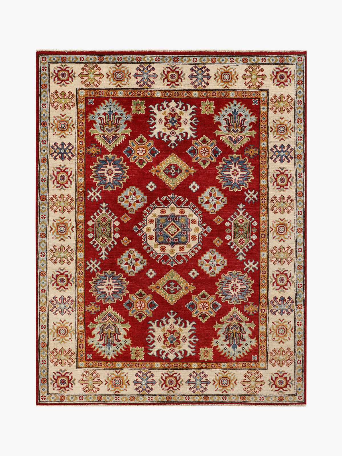 Kazak Red Rug 2.00m x 1.51m
