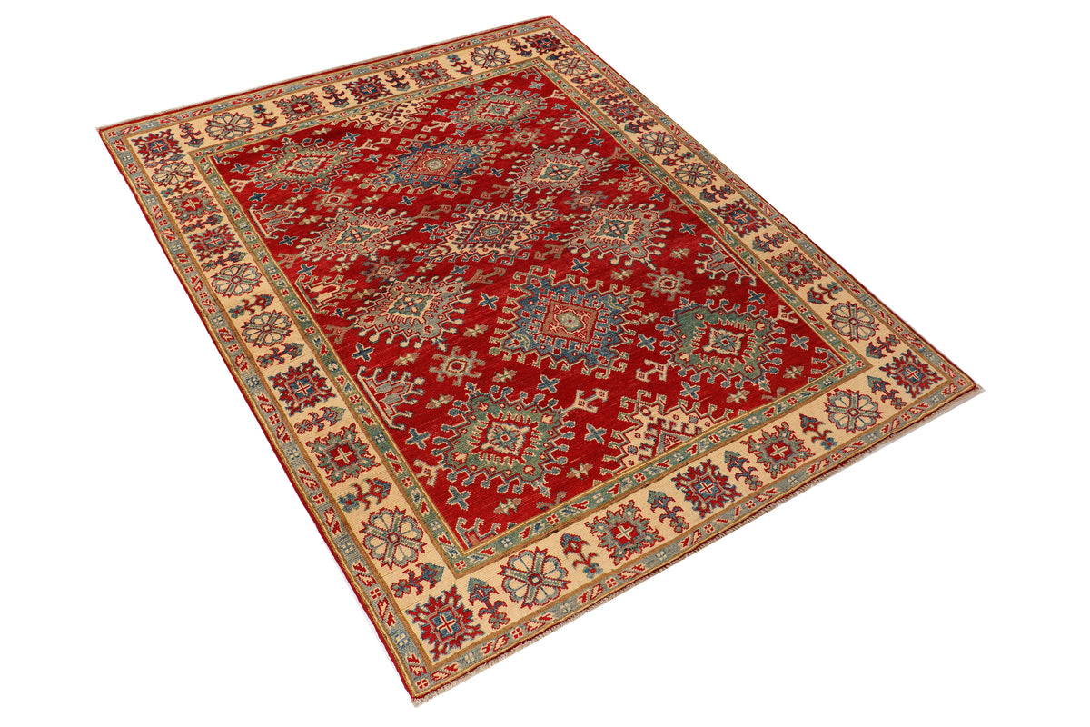 Kazak Red Rug 1.93m x 1.45m