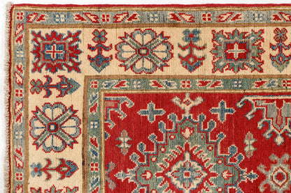Kazak Red Rug 1.93m x 1.45m