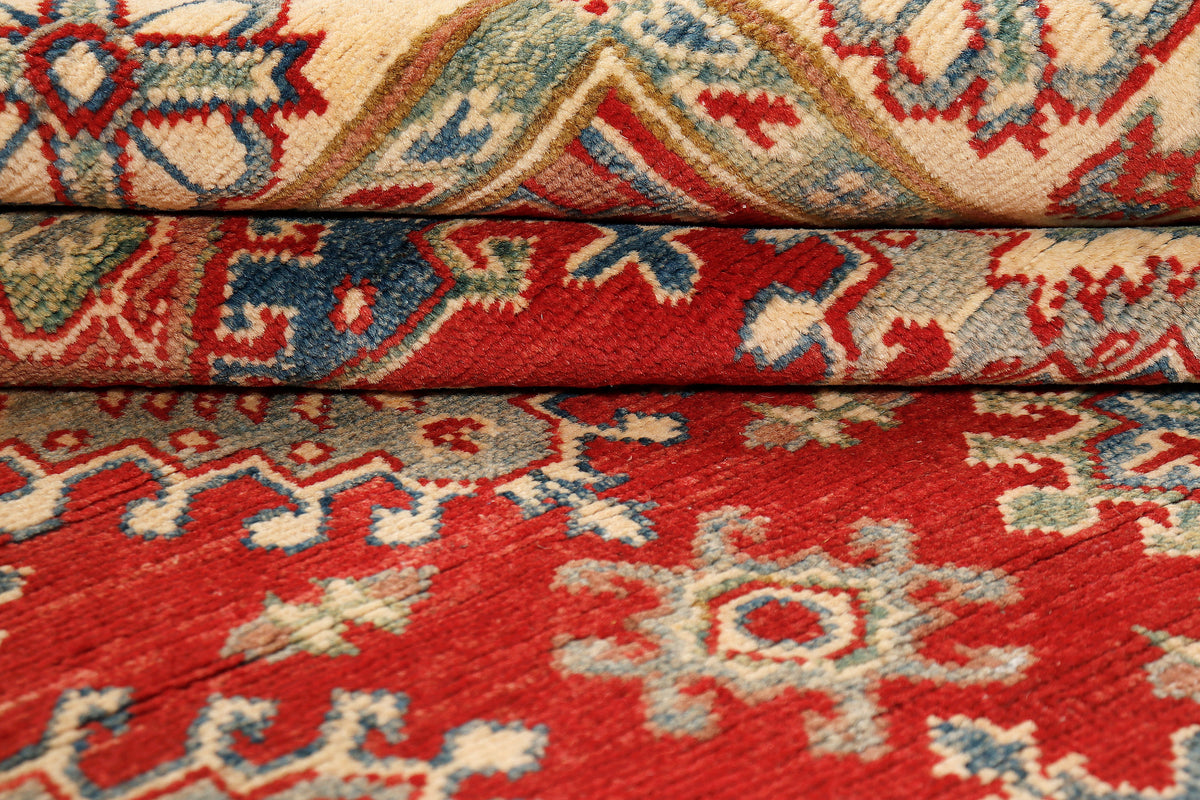 Kazak Red Rug 1.93m x 1.45m