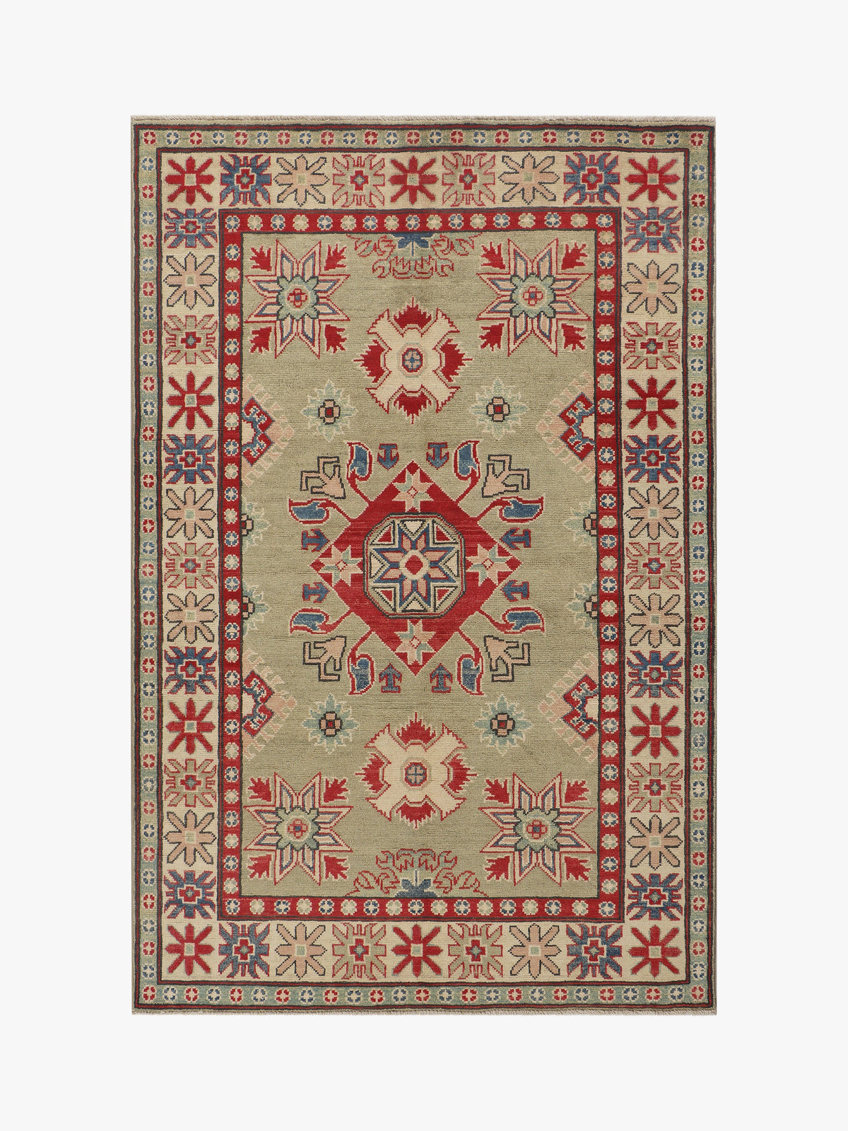 Kazak Grey Rug 1.84m x 1.21m