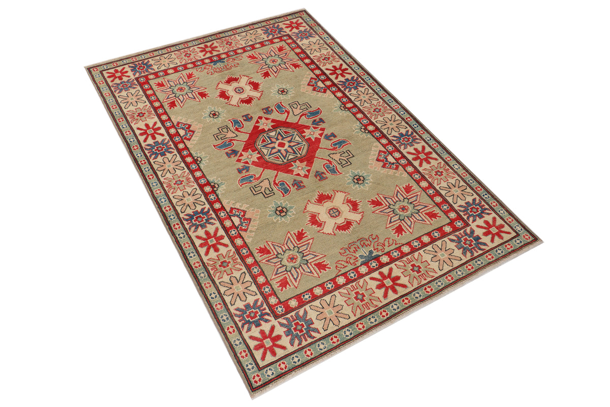 Kazak Grey Rug 1.84m x 1.21m