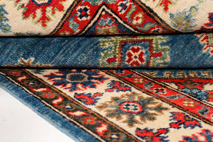 Kazak Blue Rug 1.72m x 1.19m