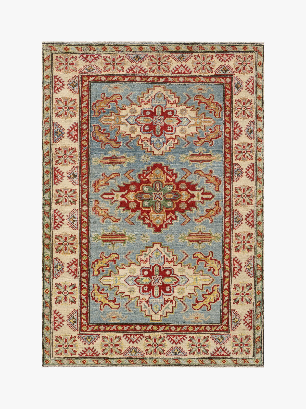 Kazak Blue Rug 1.76m x 1.20m