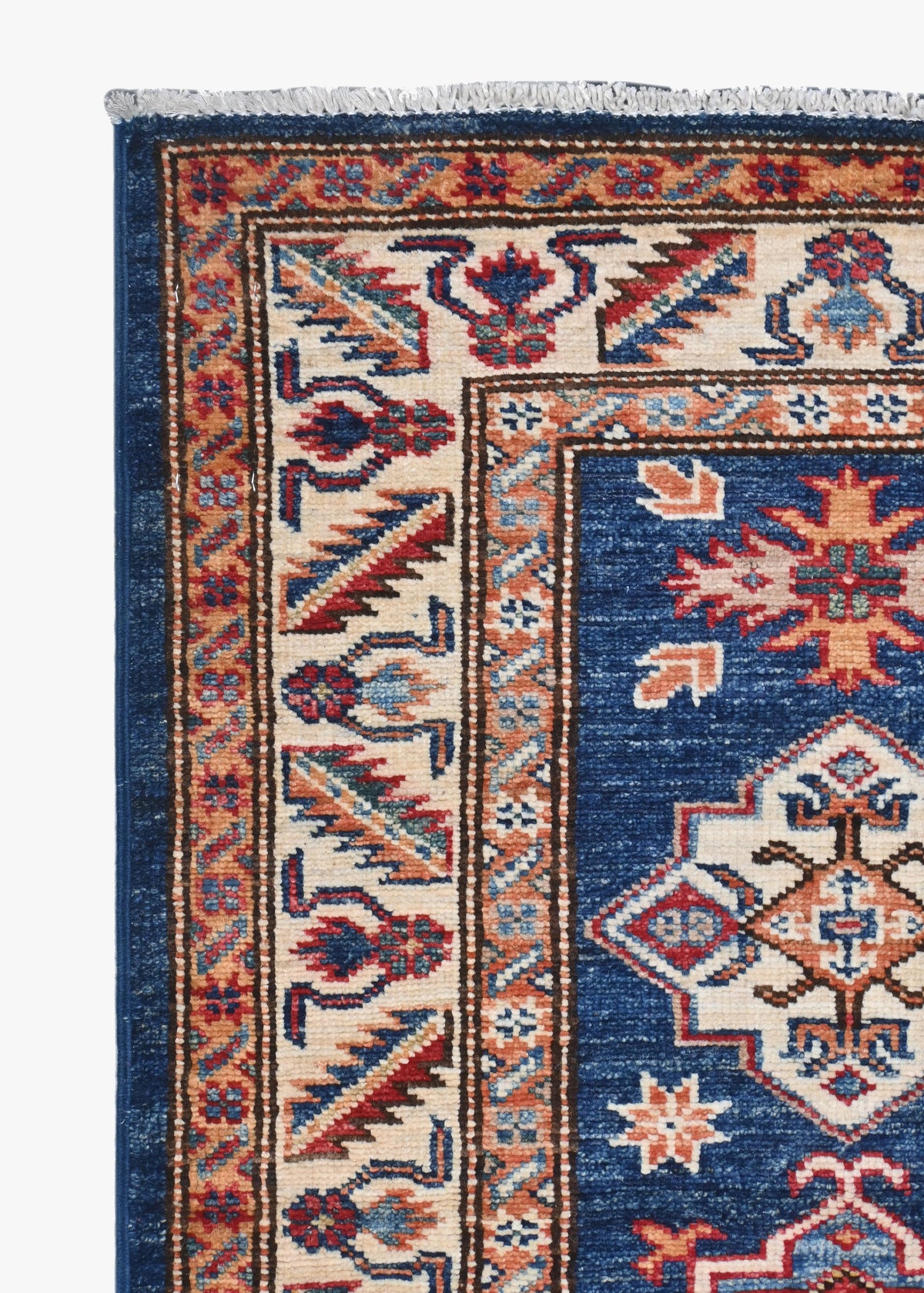 Supreme Kazak Blue Rug 1.85m x 0.58m