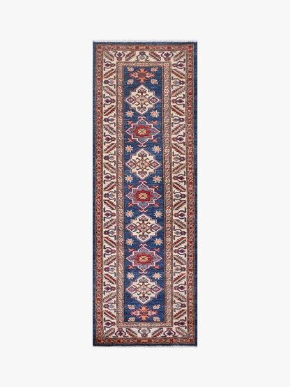 Supreme Kazak Blue Rug 1.85m x 0.58m
