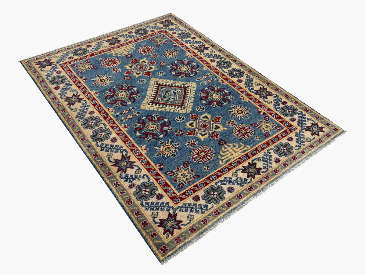 Kazak Blue Rug 1.81m x 1.20m