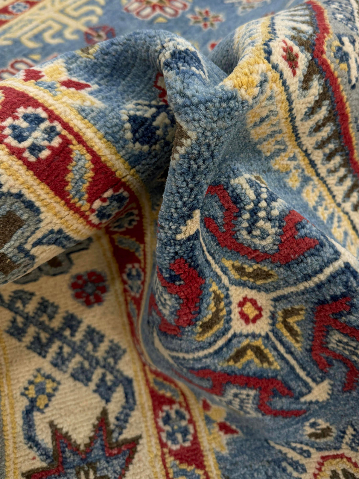 Kazak Blue Rug 1.81m x 1.20m