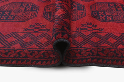 Red Afghan Rug 1.77m x 1.28m