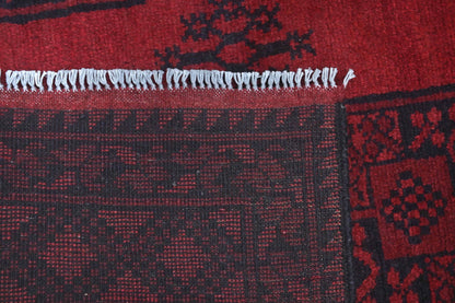 Red Afghan Rug 1.77m x 1.28m