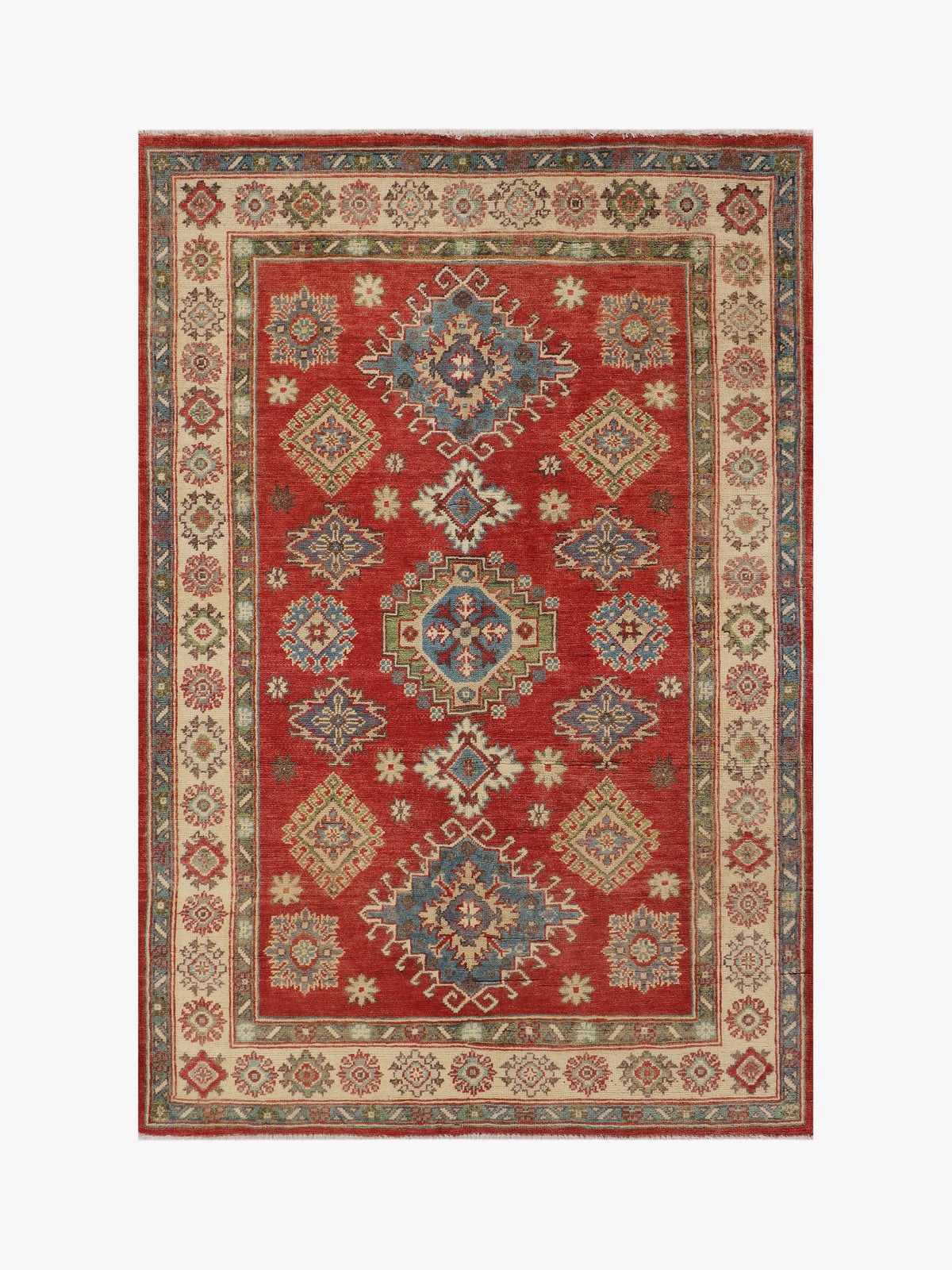 Kazak Red Rug 1.68m x 1.24m