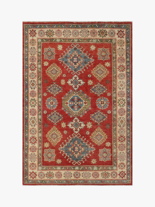 Kazak Red Rug 1.68m x 1.24m