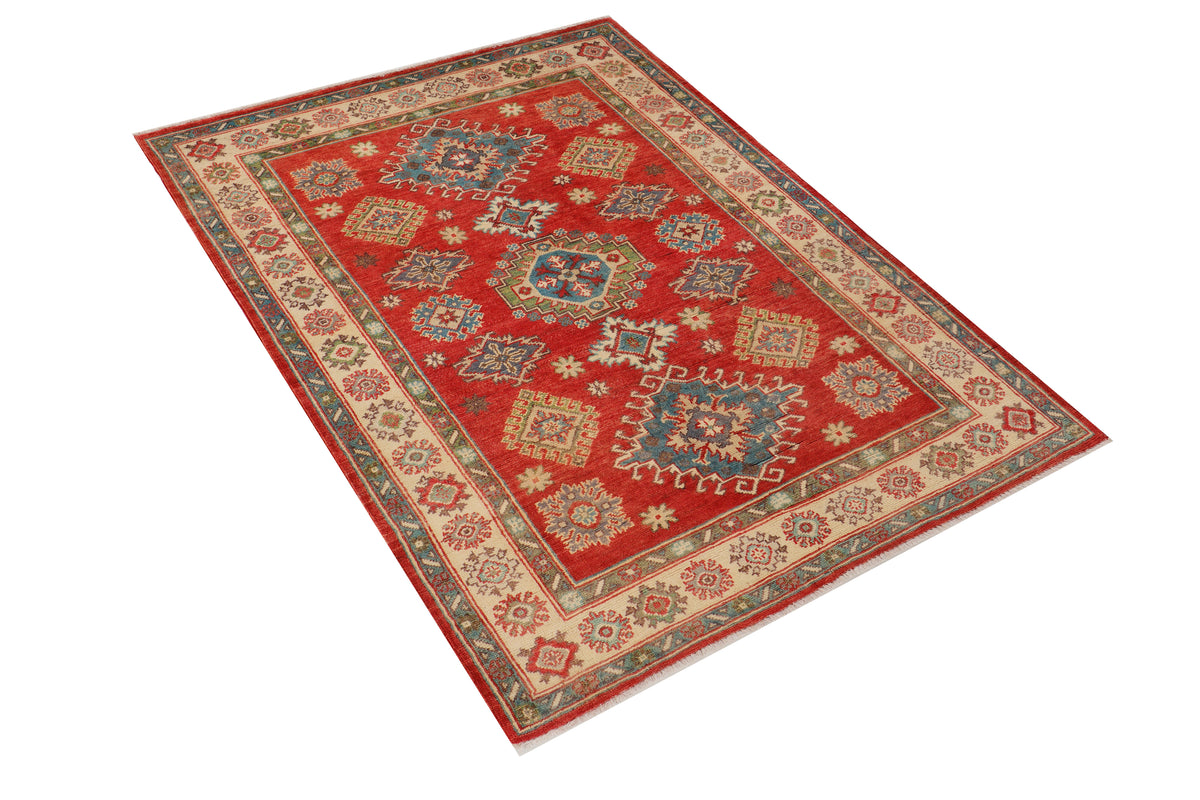 Kazak Red Rug 1.68m x 1.24m