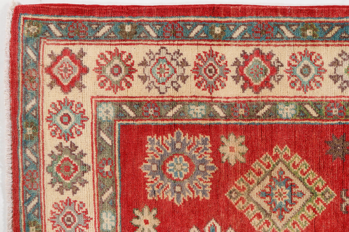 Kazak Red Rug 1.68m x 1.24m