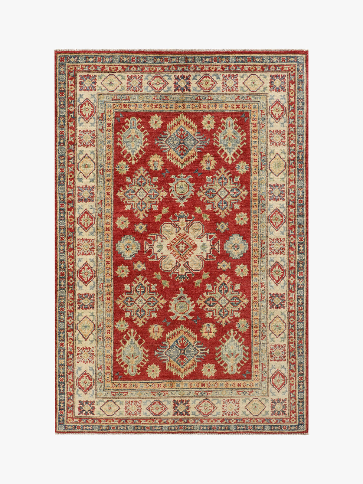 Kazak Red Rug 1.80m x 1.18m