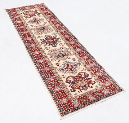 Supreme Kazak Ivory Rug 2.43m x 0.78m