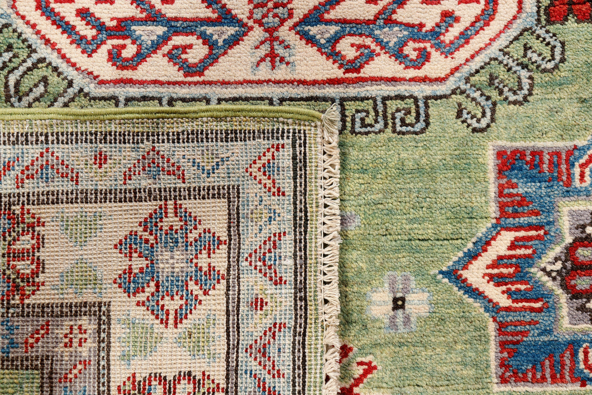 Kazak Green Rug 1.77m x 1.14m