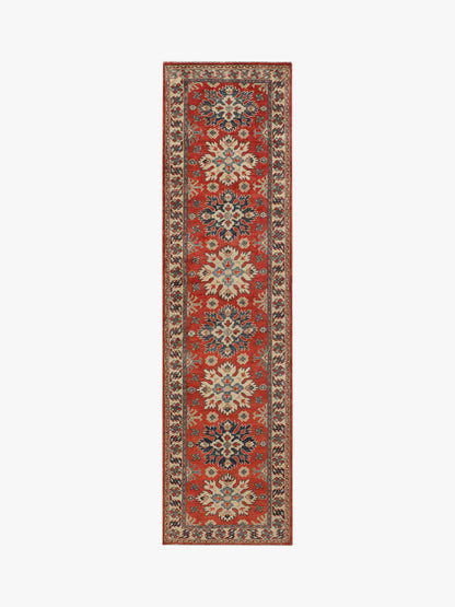 Kazak Red Rug 2.92m x 0.78m