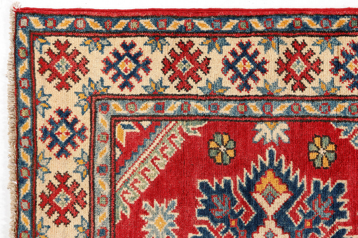 Kazak Red Rug 2.95m x 0.83m