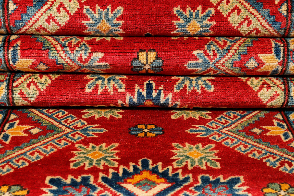 Kazak Red Rug 2.95m x 0.83m