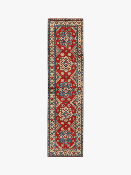 Kazak Red Rug 2.95m x 0.76m