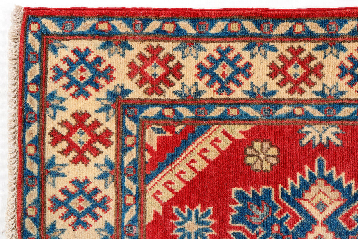 Kazak Red Rug 2.95m x 0.76m