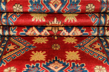 Kazak Red Rug 2.95m x 0.76m