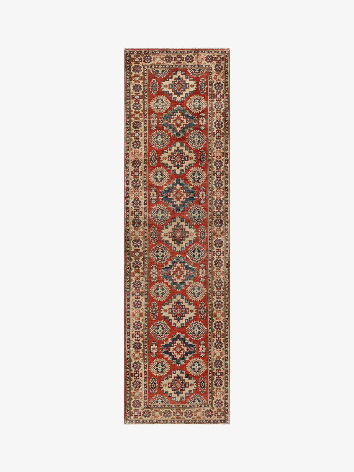Kazak Red Rug 2.89m x 0.81m