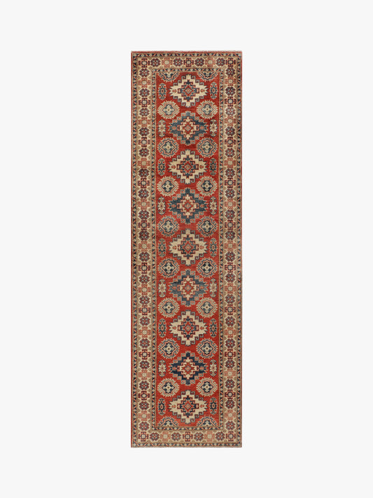 Kazak Red Rug 2.89m x 0.81m