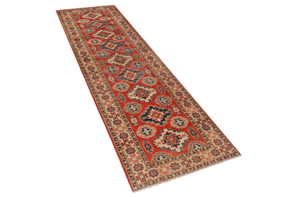 Kazak Red Rug 2.89m x 0.81m