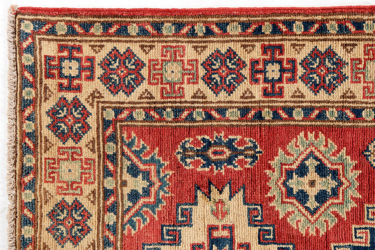 Kazak Red Rug 2.89m x 0.81m