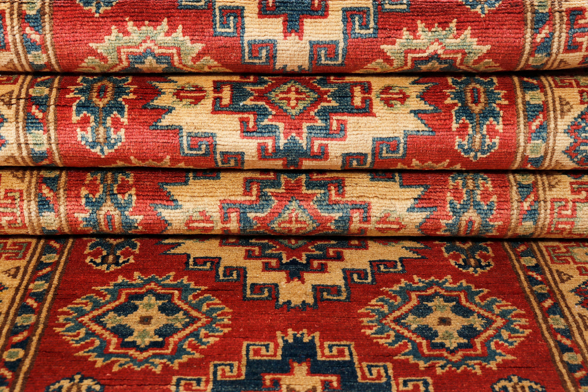 Kazak Red Rug 2.89m x 0.81m