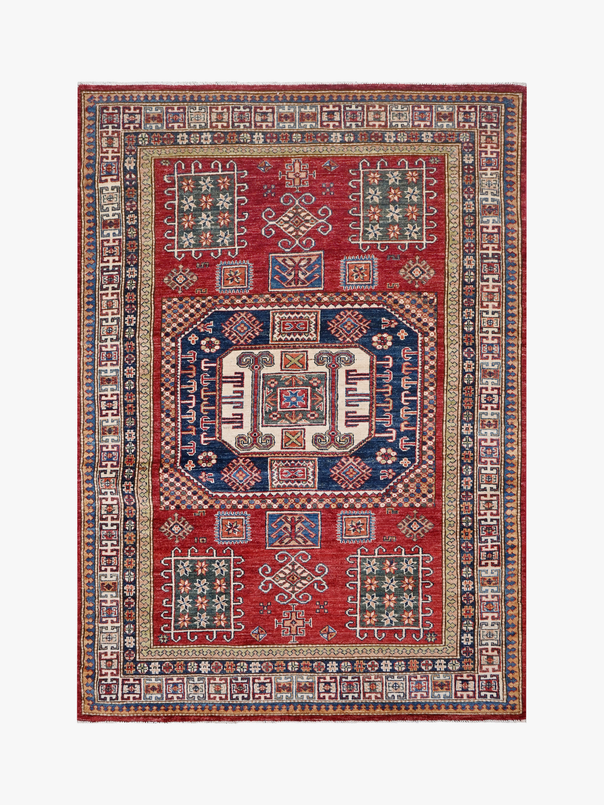 Supreme Kazak Red Rug 2.09m x 1.45m